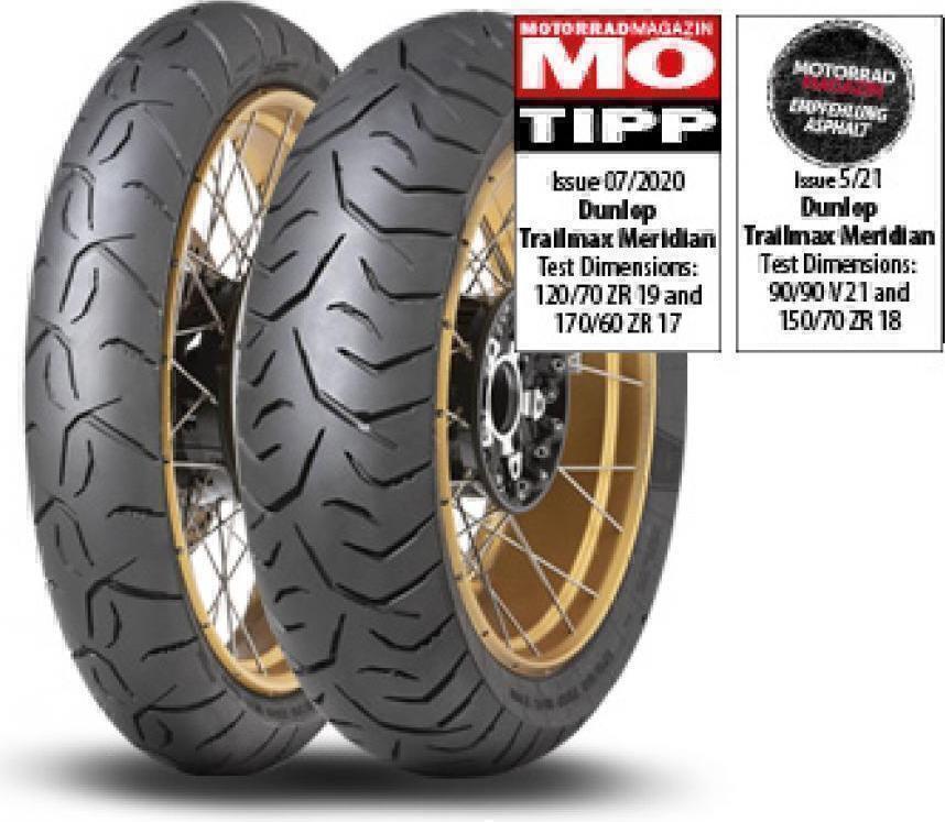 Dunlop TRAILMAX MERIDIAN TL REAR 130/80 R17 65 H